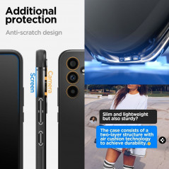 Kryt Spigen Thin Fit na Samsung Galaxy A54 Černý