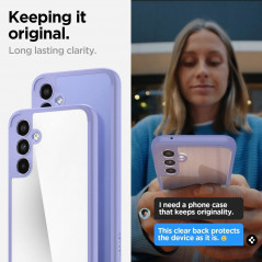 Kryt Spigen Ultra Hybrid na Samsung Galaxy A54 Křišťálově čistý  Úchvatná fialová