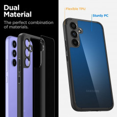 Kryt Spigen Ultra Hybrid na Samsung Galaxy A54 Křišťálově čistý  Matná černá