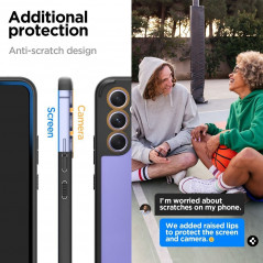 Kryt Spigen Ultra Hybrid na Samsung Galaxy A54 Křišťálově čistý  Matná černá