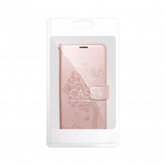 Peněženkové pouzdro MEZZO Book na Samsung Galaxy A34 Strom  Růžovo-zlatý