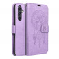 Peněženkové pouzdro MEZZO Book na Samsung Galaxy A54 Lapač snů  Fialový (Purple)