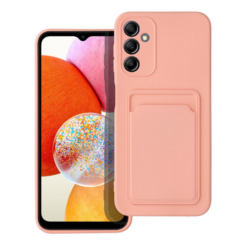 Kryt Card na Samsung Galaxy A14 5G Růžový