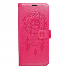 Peněženkové pouzdro MEZZO Book na XIAOMI Redmi 9C NFC Lapač snů  Purpurový