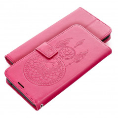 Peněženkové pouzdro MEZZO Book na XIAOMI Redmi 9C NFC Lapač snů  Purpurový