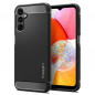 Kryt Spigen Armor na Samsung Galaxy A14 LTE Uhlíkové vlákno, Elegantní  Černý