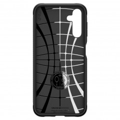 Kryt Spigen Armor na Samsung Galaxy A14 5G Uhlíkové vlákno, Elegantní  Černý