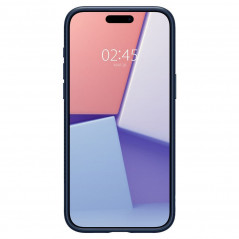 Kryt Spigen  Liquid Air na Apple iPhone 15 Pro Námořnická modrá
