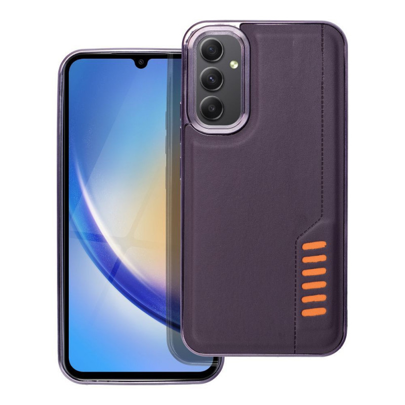 Kryt MILANO na Samsung Galaxy A34 Tmavě fialový (purple) Kryt MILANO na Samsung Galaxy A34 Tmavě fialový (purple)