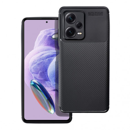 Kryt CARBON PREMIUM na XIAOMI Redmi Note 12 Pro Plus 5G Elegantní  Černý