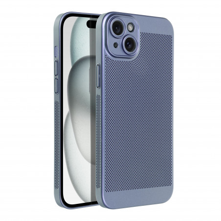 Kryt Breezy na Apple iPhone 15 Plus Modrý