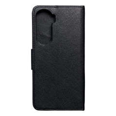 Peněženkové pouzdro Fancy Book na Honor 90 Lite 5G Černý