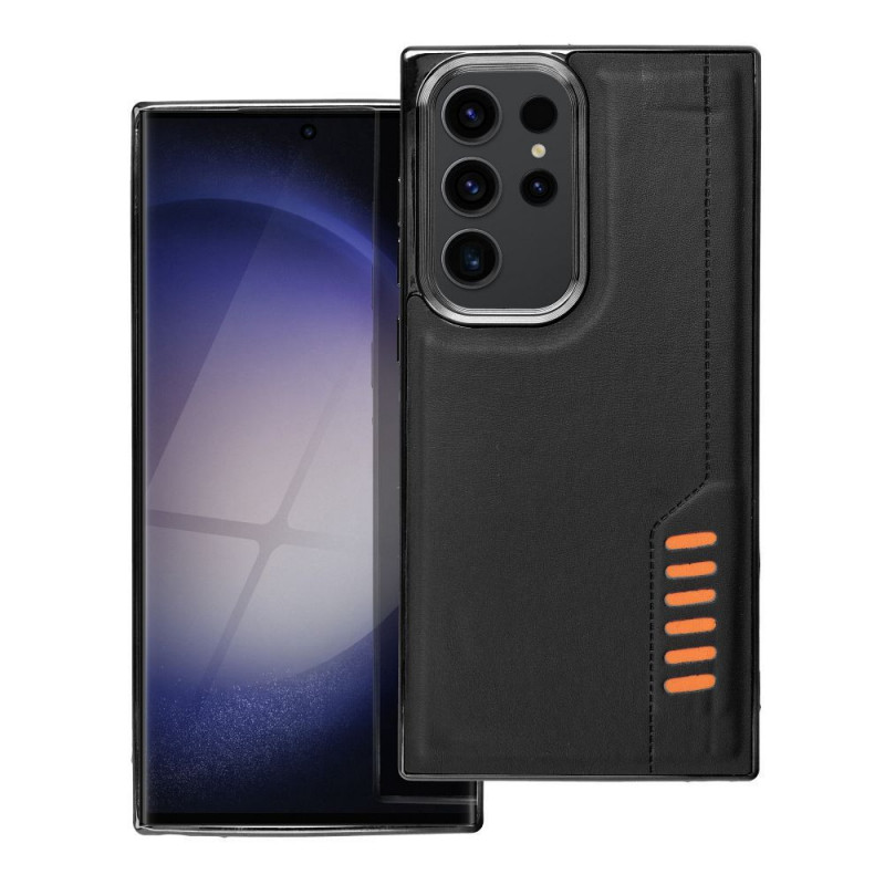 Kryt MILANO na Samsung Galaxy S23 Ultra 5G Černý