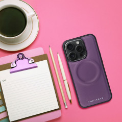 Kryt Roar Mag Morning na Apple iPhone 12 Pro Max Elegantní  MagSAFE  Fialový (Purple)