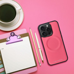 Kryt Roar Mag Morning na Apple iPhone 14 Pro Max Elegantní  MagSAFE  Zářivý růžový