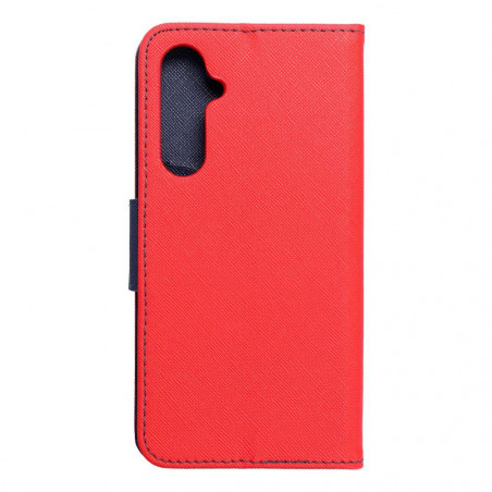 Peněženkové pouzdro Fancy Book na Samsung Galaxy S23 FE Červený / Námořnická modrá