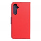 Peněženkové pouzdro Fancy Book na Samsung Galaxy S23 FE Červený / Námořnická modrá