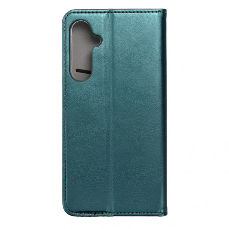 Peněženkové pouzdro Smart Magneto book na Samsung Galaxy S23 FE Tmavě zelený