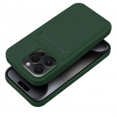 Kryt Card na Apple iPhone 15 Pro Zelený