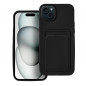 Kryt Card na Apple iPhone 15 Plus Černý