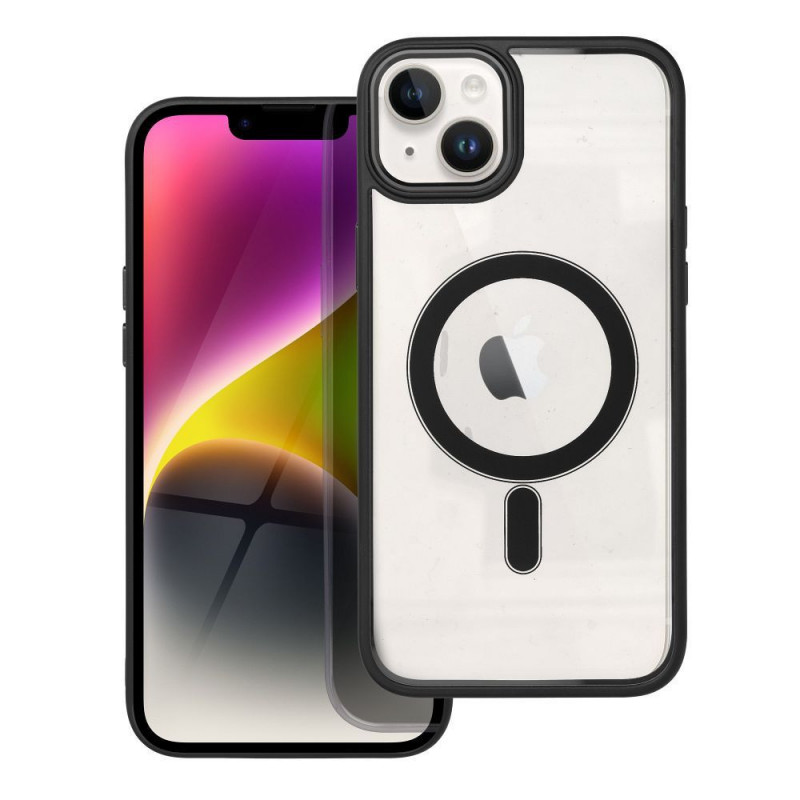 Kryt Color Edge Mag na Apple iPhone 14 Plus MagSAFE  Černý