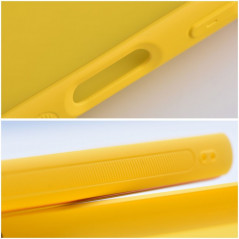 Kryt LEATHER na Apple iPhone 15 Pro Max Žlutý