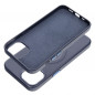 Kryt Roar Leather Mag na Apple iPhone 14 Elegantní  MagSAFE  Tmavší modrý