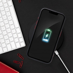 Kryt Color Edge Mag na Apple iPhone 15 Plus MagSAFE  Černý