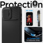 Kryt Spigen Optik Armor na Apple iPhone 14 Pro Černý