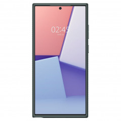 Kryt Spigen  Liquid Air na Samsung Galaxy S23 Ultra 5G Temně zelená