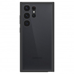 Kryt Spigen Ultra Hybrid na Samsung Galaxy S23 Ultra 5G Křišťálově čistý  Černá mrazivá