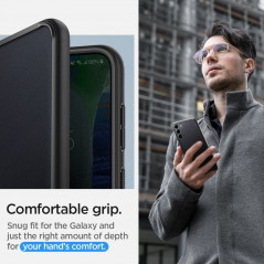 Kryt Spigen Ultra Hybrid na Samsung Galaxy S23 Plus 5G Křišťálově čistý  Černá mrazivá