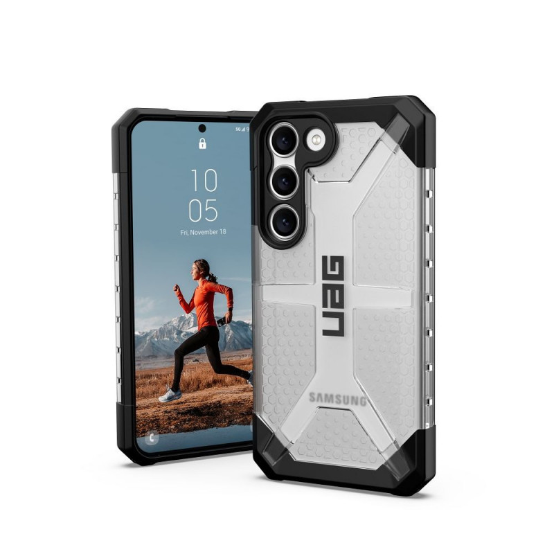 Kryt Urban Armor Gear Plasma na Samsung Galaxy S23 5G Ledová
