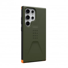 Kryt Urban Armor Gear Civilian na Samsung Galaxy S23 Ultra 5G Prémiové pouzdro  MagSAFE  Olivový