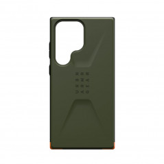 Kryt Urban Armor Gear Civilian na Samsung Galaxy S23 Ultra 5G Prémiové pouzdro  MagSAFE  Olivový