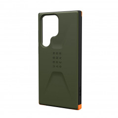 Kryt Urban Armor Gear Civilian na Samsung Galaxy S23 Ultra 5G Prémiové pouzdro  MagSAFE  Olivový
