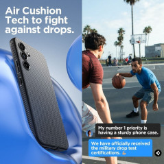 Kryt Spigen  Liquid Air na Samsung Galaxy A54 Matná černá