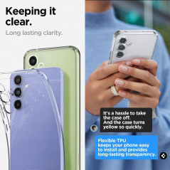 Kryt Spigen Liquid Crystal na Samsung Galaxy A54 Křišťálově čistý  Průhledný