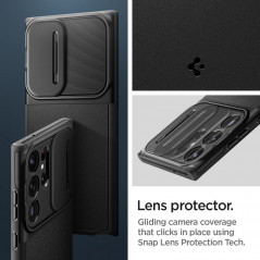 Kryt Spigen Armor na Samsung Galaxy S23 Ultra 5G Černý