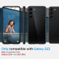 Kryt Spigen Ultra Hybrid na Samsung Galaxy S23 5G Křišťálově čistý  Matná černá