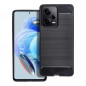 Kryt Carbon na XIAOMI Redmi Note 12 Pro 5G Elegantní  Černý