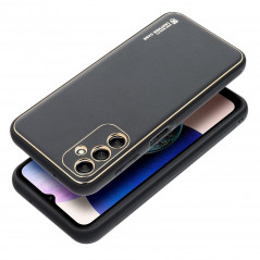 Kryt LEATHER na Samsung Galaxy A14 5G Černý
