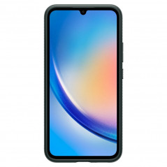 Kryt Spigen  Liquid Air na Samsung Galaxy A34 Temně zelená