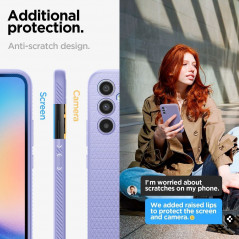 Kryt Spigen  Liquid Air na Samsung Galaxy A34 Úchvatná fialová