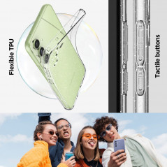 Kryt Spigen Liquid Crystal na Samsung Galaxy A54 Křišťálově čistý  Průhledný