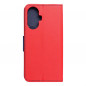 Peněženkové pouzdro Fancy Book na realme C55 Červený / Námořnická modrá
