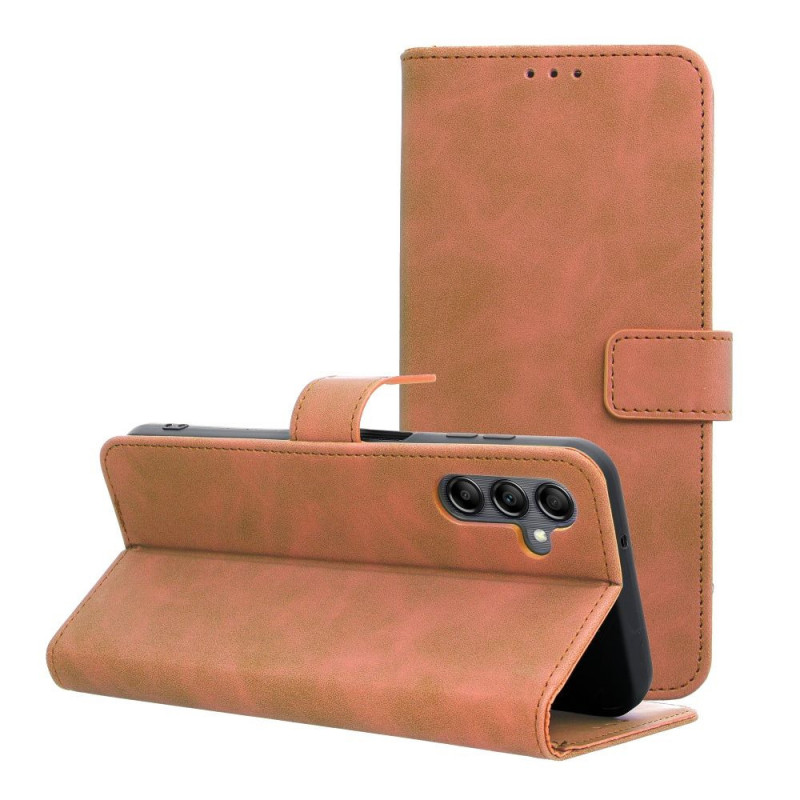 Peněženkové pouzdro TENDER Book na Samsung Galaxy A14 5G Hnědý
