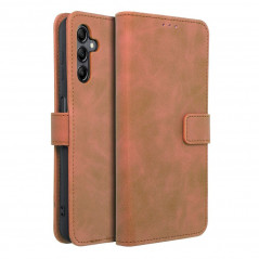 Peněženkové pouzdro TENDER Book na Samsung Galaxy A14 5G Hnědý