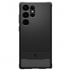 Kryt Spigen Armor na Samsung Galaxy S23 Ultra 5G Uhlíkové vlákno, Elegantní  Černý