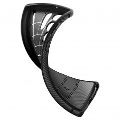 Kryt Spigen Armor na Samsung Galaxy S23 Ultra 5G Uhlíkové vlákno, Elegantní  Černý